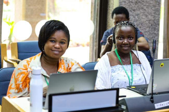 Onyango Coleen Adhiambo and Halima Ursuna Dube, International University Network on Cultural and Biological Diversity