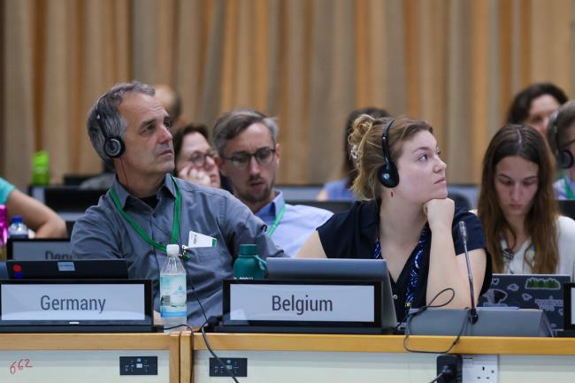 Delegates from the EU