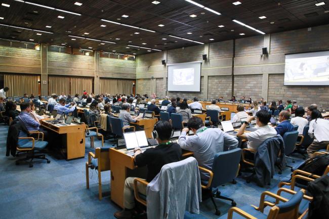 View of the room during a Contact Group on the GBF monitoring framework