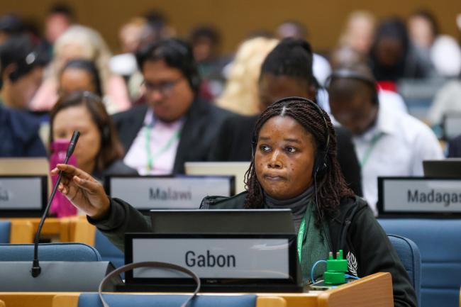 Carla Louise Mousset Moumbolou, Gabon