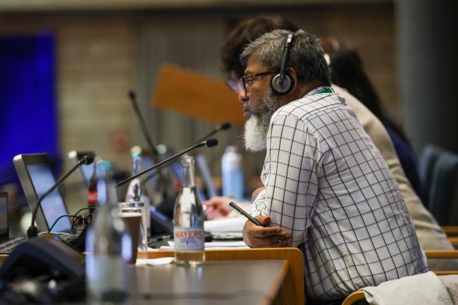 Contact Group Co-Chair Jahidul Kabir, Bangladesh