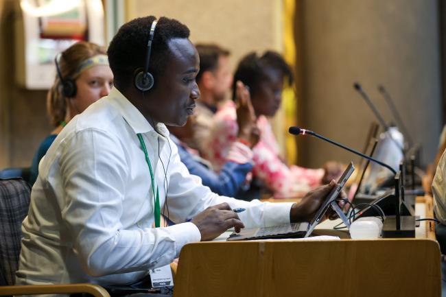 Sam Okemwa, Global Youth Biodiversity Network