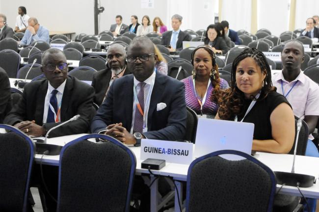 The delegation from Guinea-Bissau