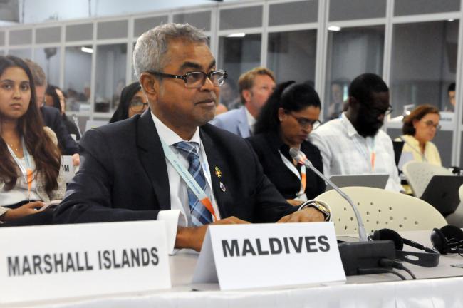 Thoriq Ibrahim, Minister of Climate Change, Environment and Energy of Maldives