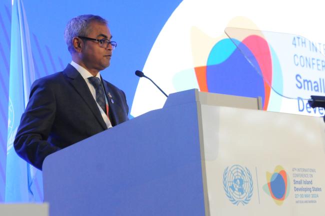 Thoriq Ibrahim, Minister of Climate Change, Environment and Energy, Maldives