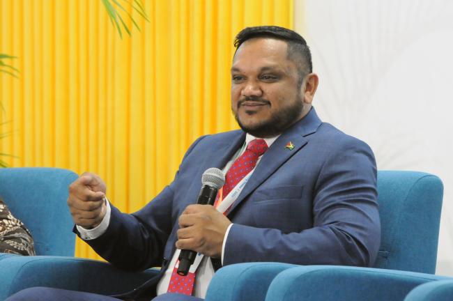 Vickram Outar Bharrat, Minister of Natural Resources, Guyana