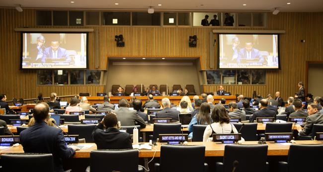View of the room- UNFF19 - 6May2024