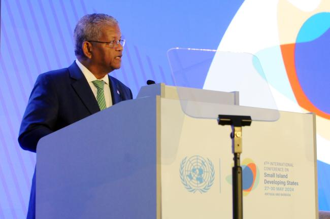 Wavel Ramkalawan, President of the Seychelles