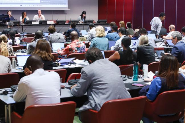 View of the room during the CG on Strategic Matters 