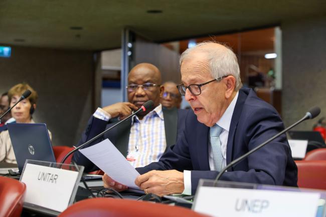 Georg Karlaganis, United Nations Institute for Training and Research (UNITAR) 