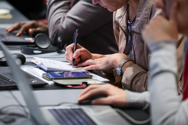 Taking notes 