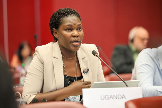 Nancy Allimadi, Uganda, on behlaf of the African Group