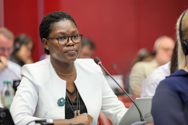 Nancy Alimadi, Uganda, on behalf of the African Group