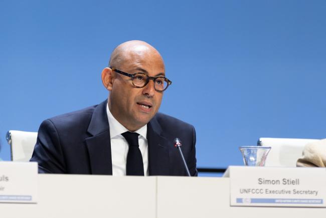 UNFCCC Executive Secretary Simon Stiell