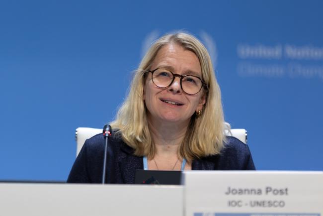 Joanna Post, Head, Ocean Observations and Services, IOC-UNESCO