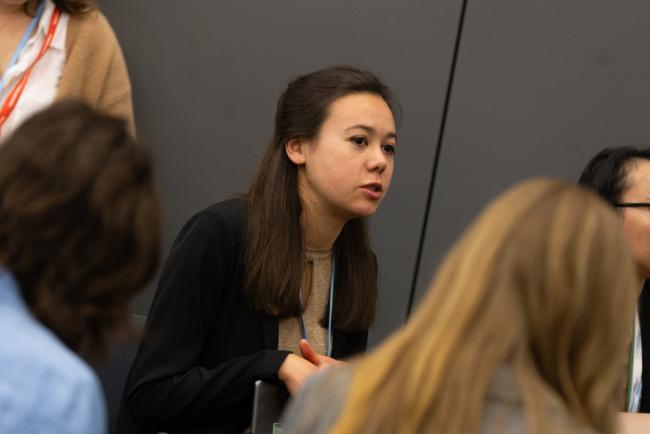 Delegates share and listen to ideas
