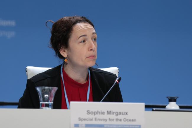 Sophie Mirgaux, Special Envoy for the Ocean, Belgium