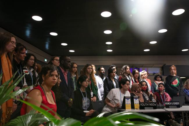 Zhala Bayramova and Fathima Saleem, Youth NGOs (YOUNGO)