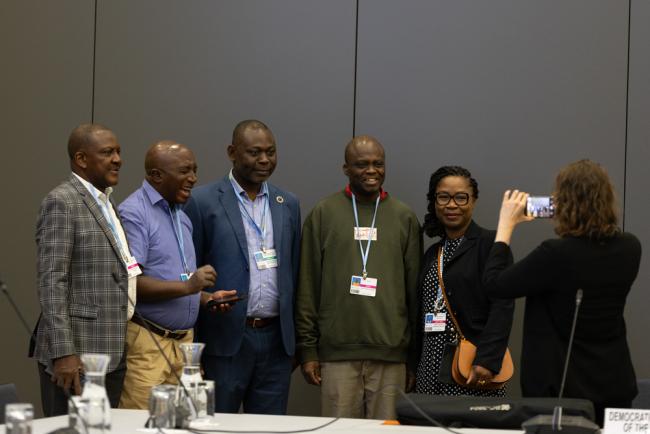 Delegates between sessions