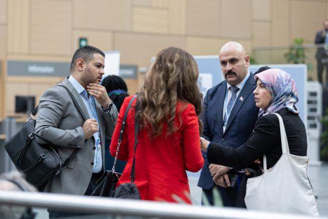 Delegates between sessions