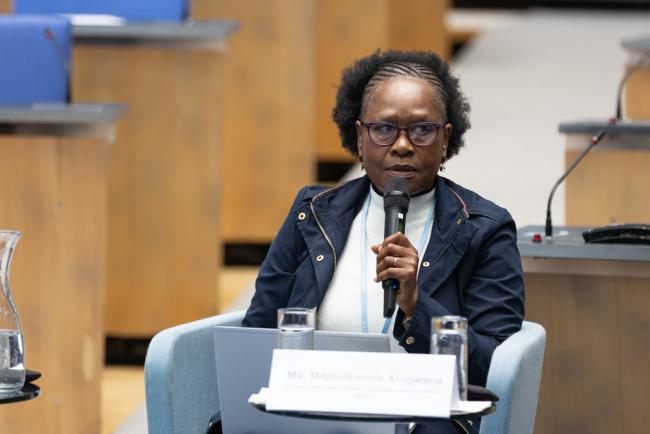 Maphakamile Xingwana, Principal Secretary, Ministry of Environment and Forestry, Lesotho