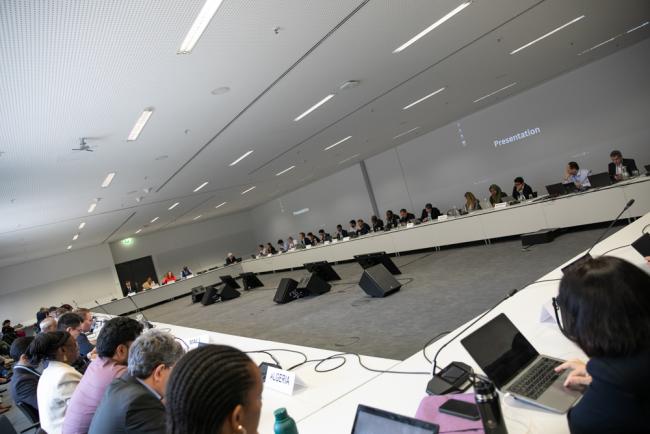 Informal consultations on administrative, financial, and institutional matters