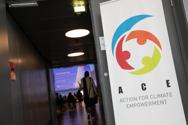 Delegates arrive for the annual dialogue on Action for Climate Empowerment (ACE) 