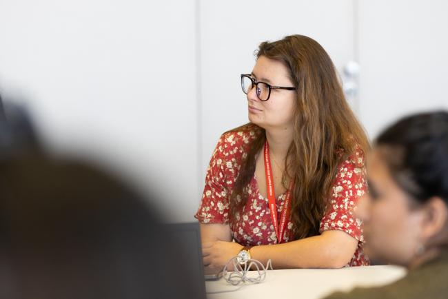 Youth attending the session