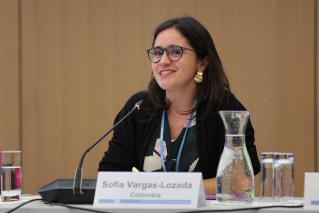 Sofía Vargas-Lozada, Colombia