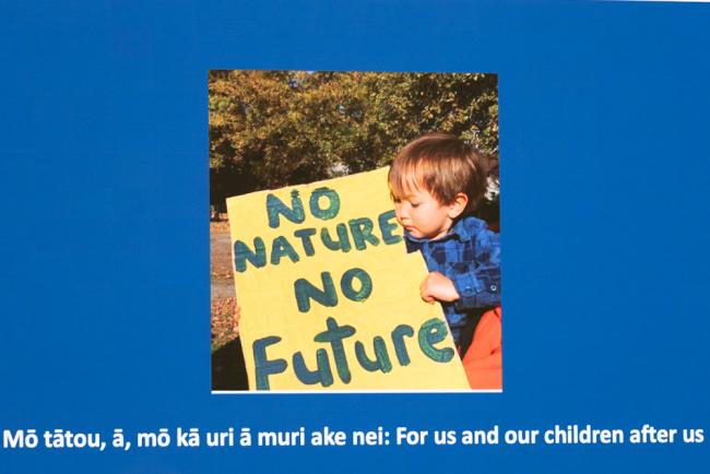 An expert dialogue on children and climate change was held