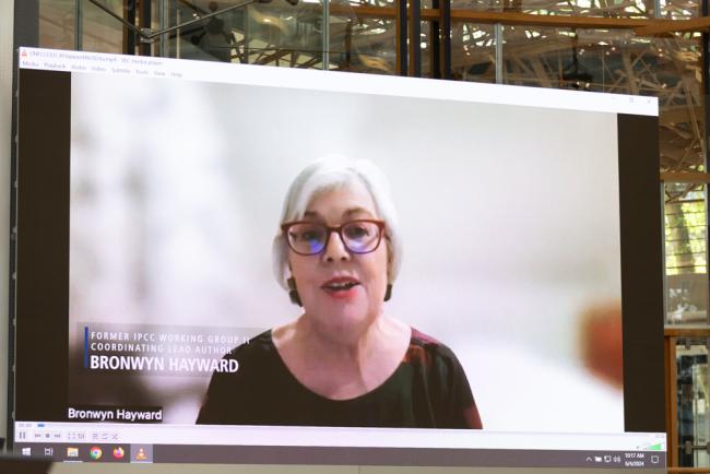 Bronwyn Hayward, former IPCC Working Group II Coordinating Lead Author