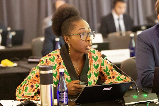 Olusola Ikuforiji. Climate Change Specialist, GEF Secretariat - GEF67 - 20June2024.jpg - GEF67 - 20June2024
