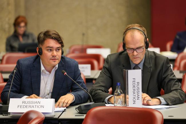 Delegates from Russian Federation