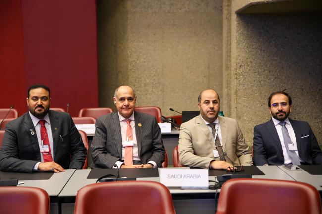 Delegates from Saudi Arabia