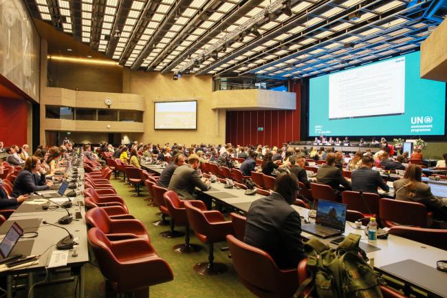 View of the room during Contact Group 1