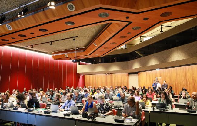 View of the room during Contact Group 1