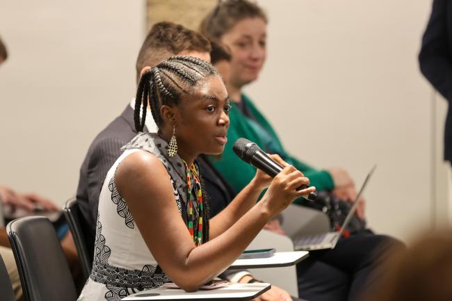 Henrietta Ampofo, Children and Youth Major Group to UNEP