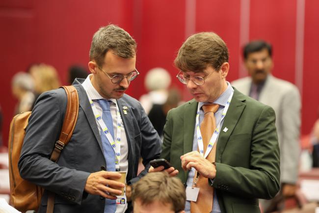 Arne Donders and Bart Rymen, EU