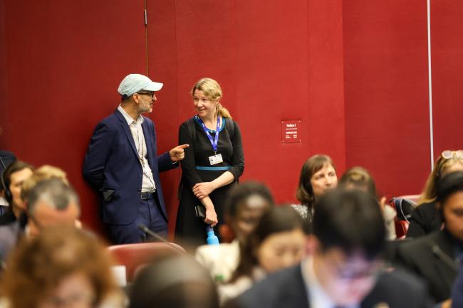David Azoulay, Center for International Environmental Law, with Sara Brosche, International Pollutants Elimination Network