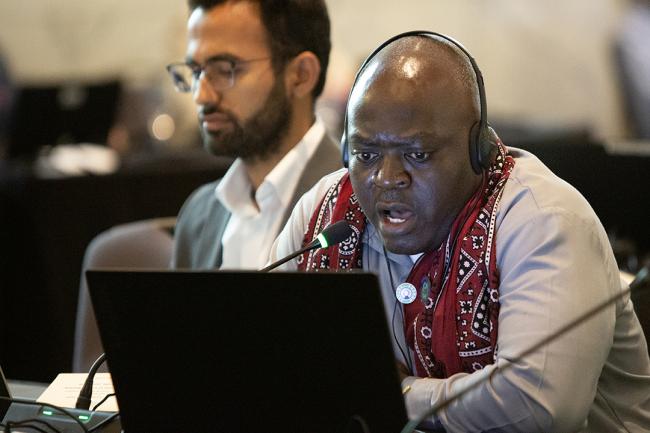 Tumaini Charles Marijani, Co-Chair GEF CSO Network - GEF67 - 19June2024