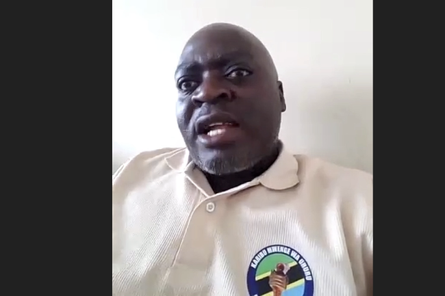 Tumaini Charles Marijani, Executive Chairman of the National Environment Stakeholders Forum, Tanzania - GEF67Council_GEF_CSO_Consultation-14June2024