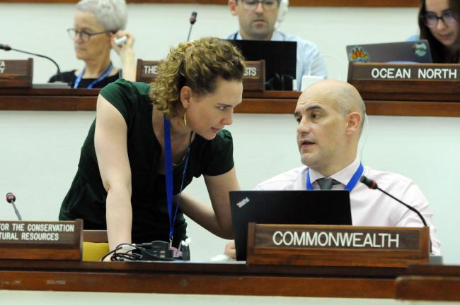 Alison Swaddling and Daniel Wilde, Commonwealth Secretariat