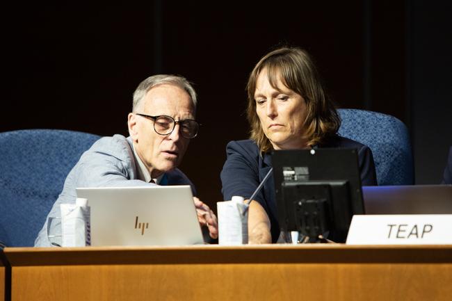 Ashley Woodcock, TEAP, and Marta Pizano, TEAP - OEWG46 - 8July2024
