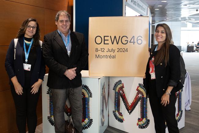 Brazil and Uruguay Around the Venue - OEWG46 - 11July2024