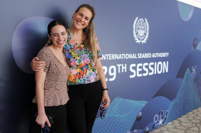 Camila Cuadros and Natalie Andersen, Deep Sea Conservation Coalition (DSCC)