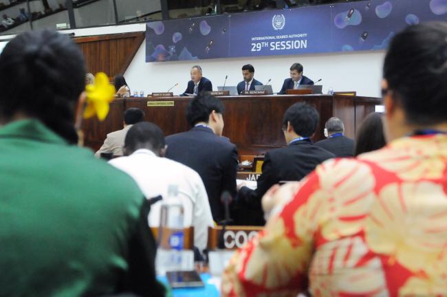 Council members during Wednesday's proceedings