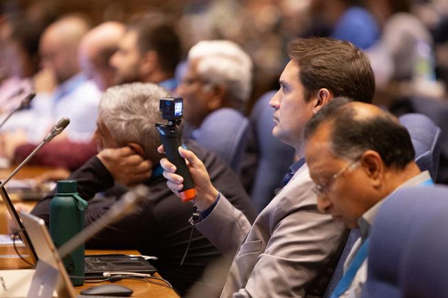Delegate during plenary - OEWG46 - 9July2024