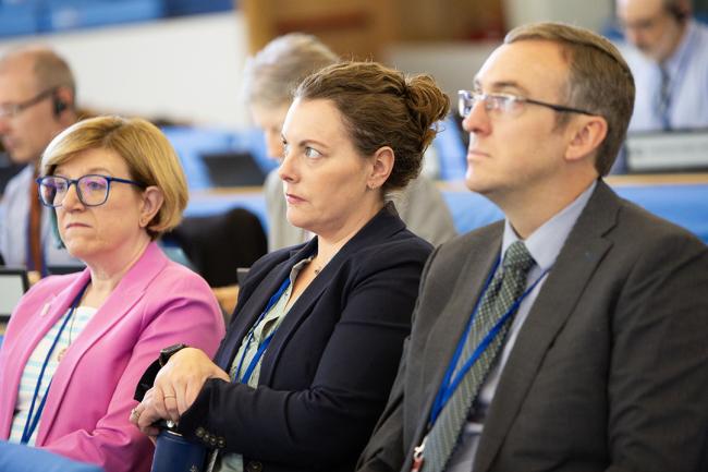 Delegates during plenary - COFO27 - 25Jul2024