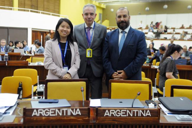 María Eugenia Goya, Marcelo Ángel Balbi Calvo, Facundo Aníbal Santiago, Argentina
