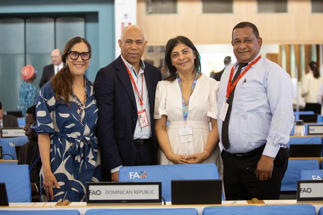 Delegates from Dominican Republic- COFO27 - 25Jul2024